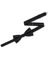 Calvin Klein Men's Unison Solid Pre-Tied Bow Tie