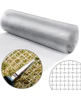 Costway 48'' x 50' 1/2inch Wire Fence Mesh Cage Roll Garden 19 Gauge