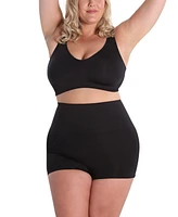 MeMoi Plus High-Waisted Seamless Shaping Boy Shorts