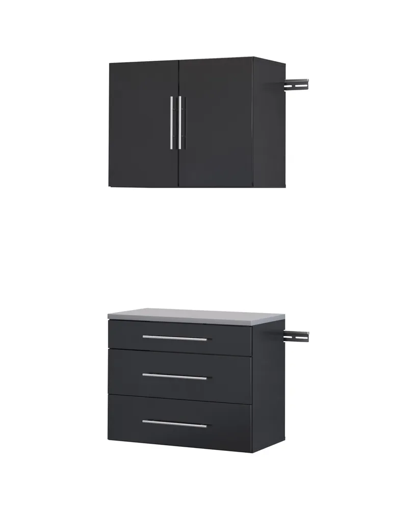 Prepac 30" 2 Piece Hang-ups Storage Cabinet Set