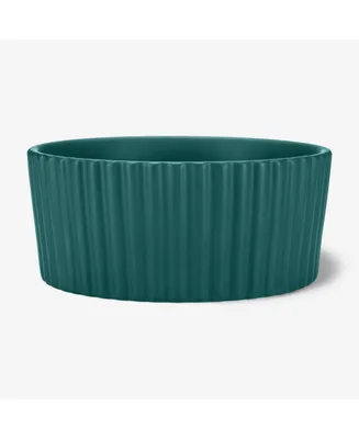 Ripple Dog Bowl Teal - Medium