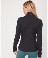 Rebody Active Women's Gen Xyz Zip Up Track Jacket for Women