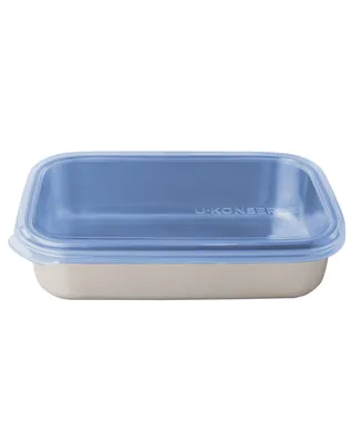U-Konserve Stainless Steel Food to-go Container with Silicone Lid Rectangle, 25 oz