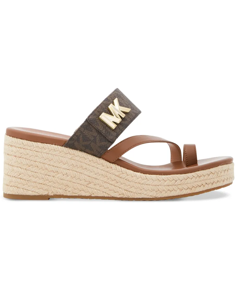 Michael Kors Women's Jilly Espadrille Platform Wedge Sandals