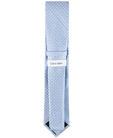 Calvin Klein Men's Checkered Geo-Print Tie