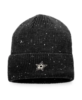 Men's Fanatics Black Dallas Stars Authentic Pro Rink Pinnacle Cuffed Knit Hat