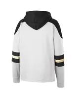 Men's Colosseum Army Black Knights Lace-Up 4.0 Pullover Hoodie