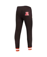 Men's Starter Brown Cleveland Browns Blitz Fleece Jogger Pants