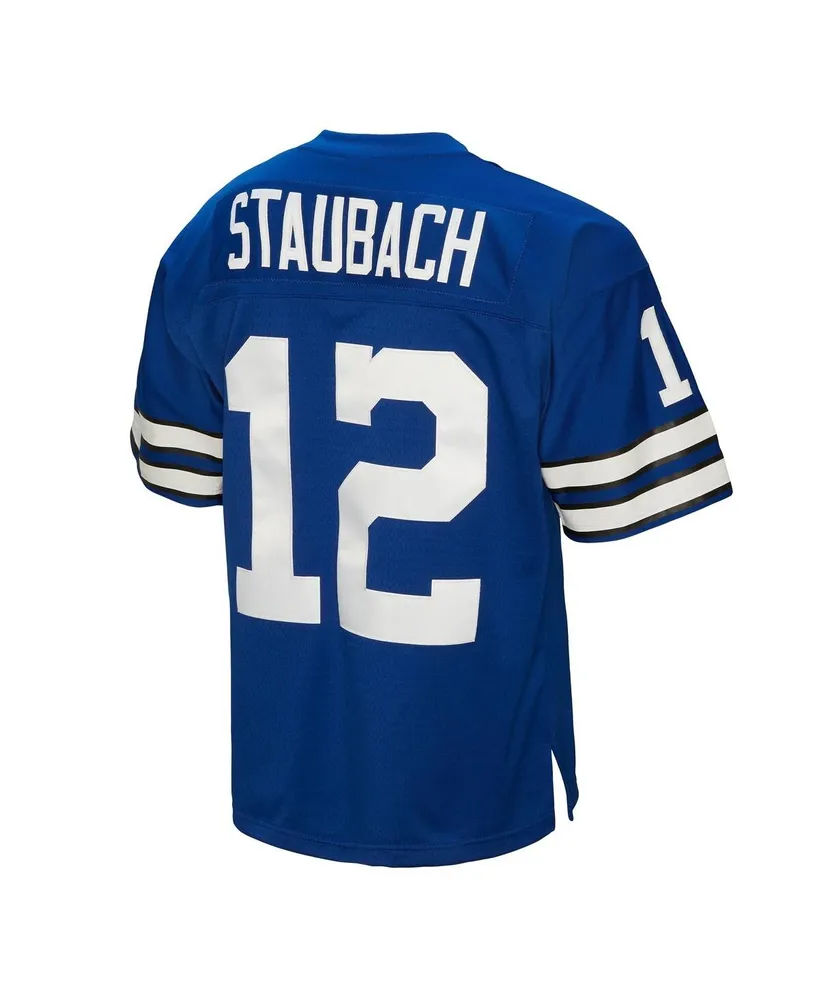 Men's Mitchell & Ness Roger Staubach Royal Dallas Cowboys 1971 Legacy Replica Jersey