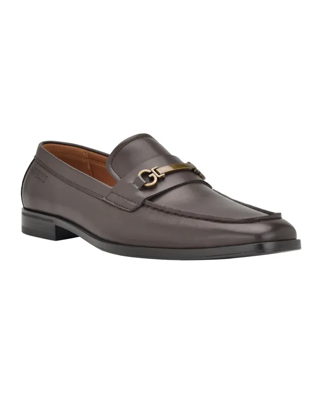 guess brown dress shoes Guess Brown Faux Leather Dress Shoes Men's 12M Wedding Groomsman Formal Business
