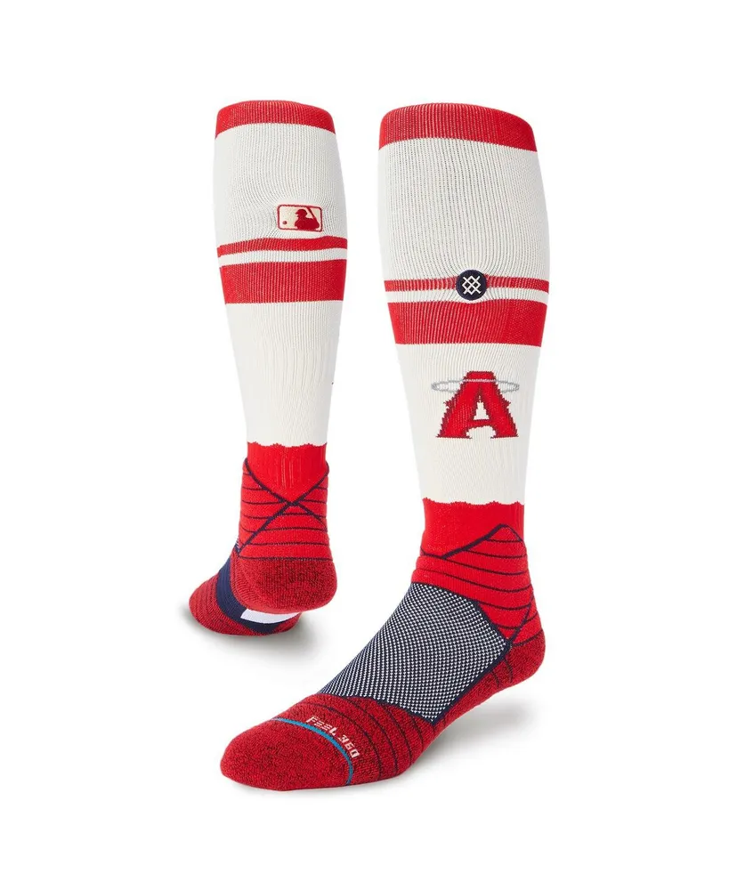 Men's Stance Red Los Angeles Angels City Connect Over the Calf Socks