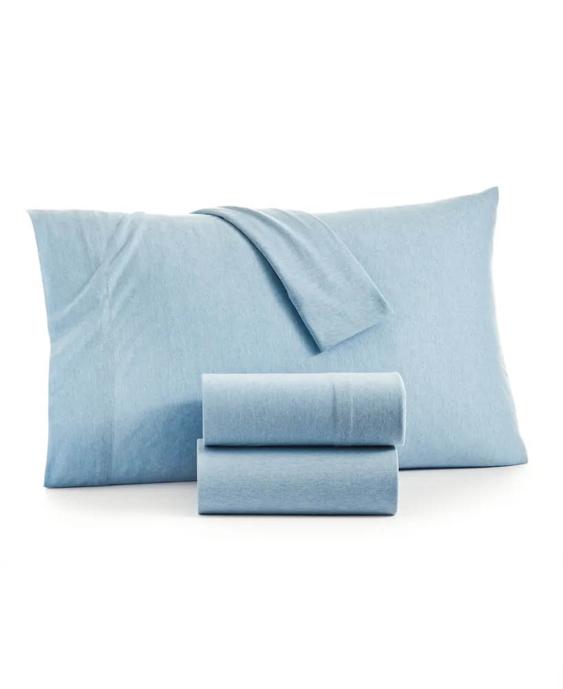 Home Design Jersey 3-Pc. Sheet Set, Twin, Created for Macy's