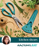 Rachael Ray Professional Multi Shear Kitchen Scissors with Herb Stripper and Sheath Set, 2 Piece