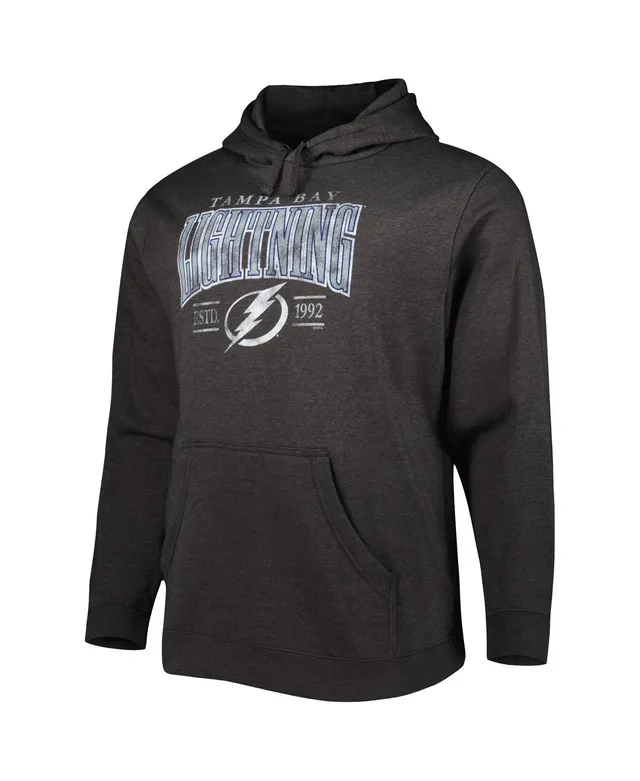 Men's '47 Heathered Gray Tampa Bay Buccaneers Pregame Headline Pullover  Hoodie 