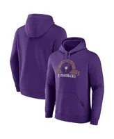 Men's Majestic Purple Arizona Diamondbacks Utility Pullover Hoodie