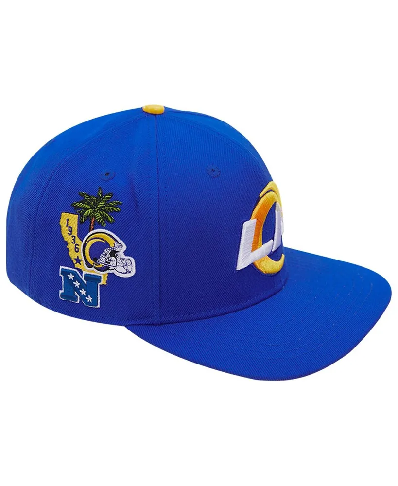 Men's Pro Standard Royal Los Angeles Rams Hometown Snapback Hat