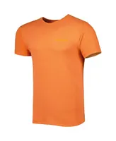 Men's '47 Brand Orange Denver Broncos Fast Track Tonal Highlight T-shirt