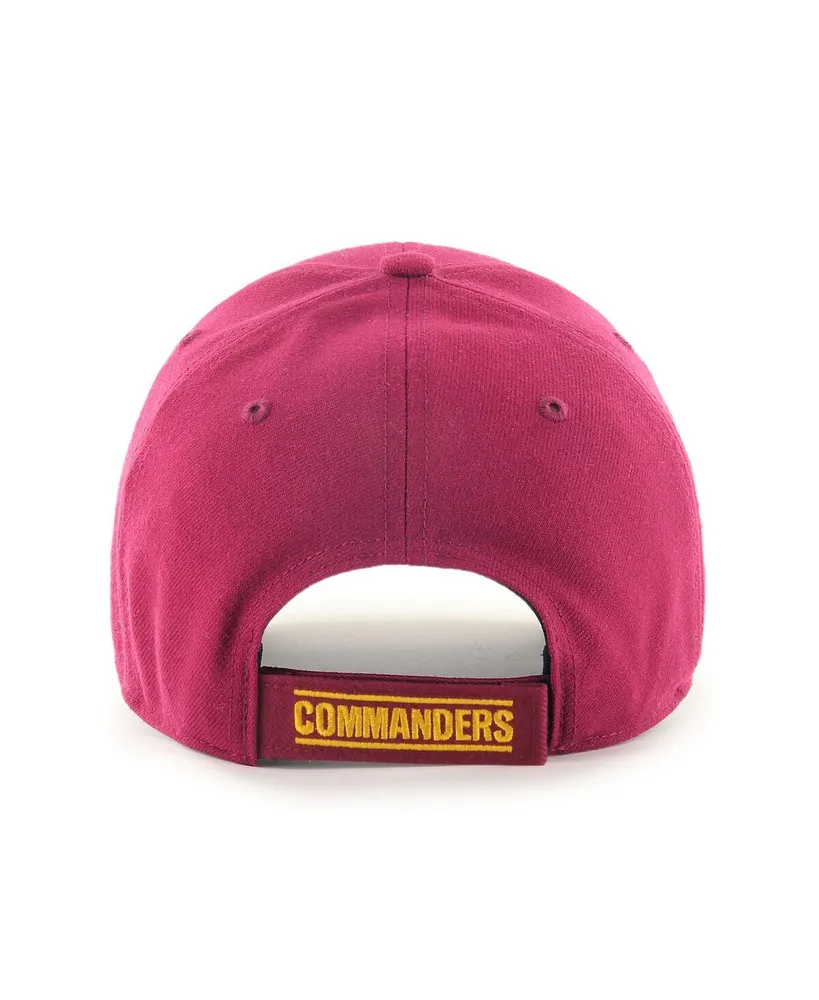 Men's '47 Brand Burgundy Washington Commanders Mvp Adjustable Hat
