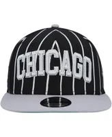 Men's New Era Black, Gray Chicago White Sox City Arch 9FIFTY Snapback Hat