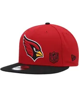 Men's New Era Cardinal, Black Arizona Cardinals Flawless 9FIFTY Snapback Hat