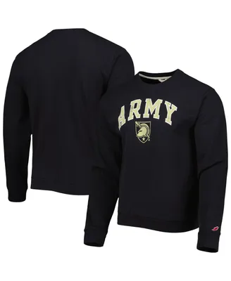 Men's League Collegiate Wear Army Black Knights 1965 Arch Essential Fleece Pullover Sweatshirt