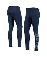 Women's G-iii 4Her by Carl Banks Navy Chicago Cubs Stadium Leggings