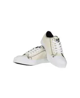 Women's Foco Cream Dallas Cowboys Low Top Canvas Shoes