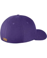 Men's Nike Purple Lsu Tigers Classic99 Swoosh Performance Flex Hat