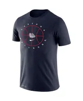Men's Nike Navy Gonzaga Bulldogs Basketball Icon Legend Performance T-shirt
