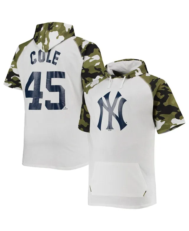 Profile Men's Gerrit Cole White/Navy New York Yankees Big & Tall Replica Player Jersey