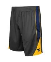 Men's Colosseum Charcoal West Virginia Mountaineers Team Turnover Shorts