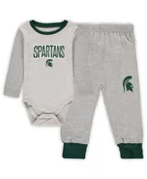 Infant Boys and Girls Wes & Willy Heathered Gray