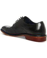 Steve Madden Men's Zane Tonal & Textured Leather Mid Oxford Dress Shoe