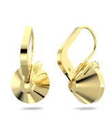 Swarovski Crystal Round Cut Bella V Drop Earrings