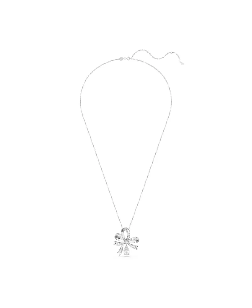 Swarovski Crystal Bow Large Volta Pendant Necklace