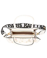 Karl Lagerfeld Paris Maybelle Satchel with Cate Pins