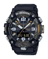 G-Shock Men's Master of G Black and Yellow Resin Digital Watch 51.3mm, GGB100Y-1A