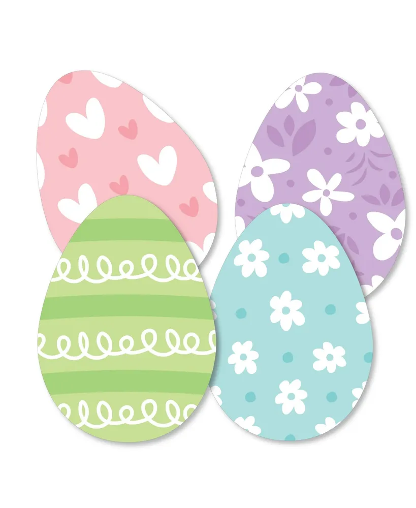 Spring Easter Bunny Egg Decorations Diy Happy Easter Party Essentials 20 Ct