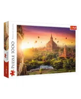 Trefl Red 1000 Piece Puzzle- Ancient Temple, Burma