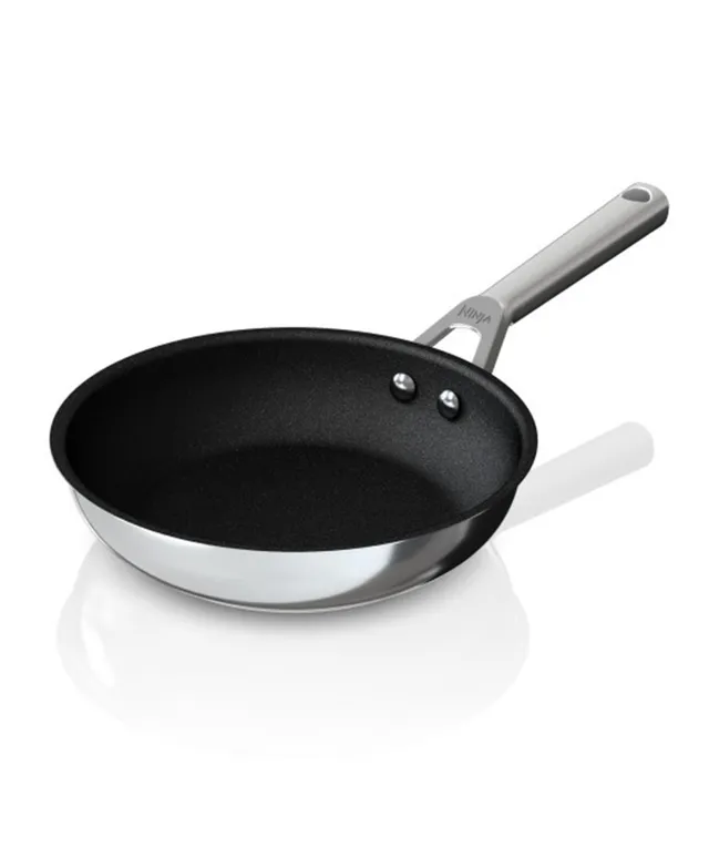 Ninja Foodi NeverStick Cookware Stainless-Steel 8, 10.25 Frying