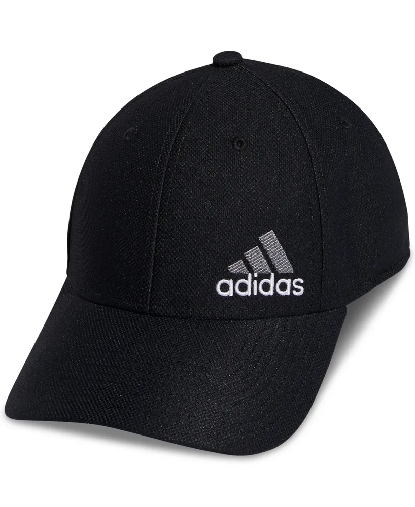 adidas Men's Release 3 Stretch Fit Logo Embroidered Hat