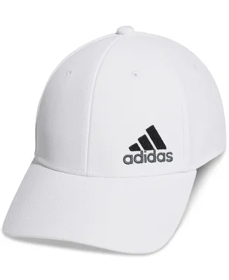 adidas Men's Release 3 Stretch Fit Logo Embroidered Hat