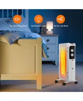 Costway 1500W Oil Filled Heater Portable Radiator Space Heater