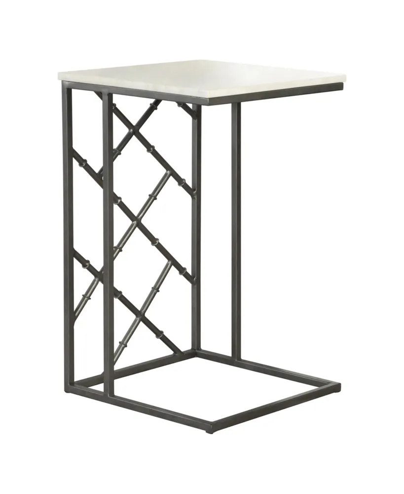 Coaster Home Furnishings Accent Table with Marble Top