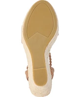 Journee Collection Women's Andiah Platform Wedge Sandals