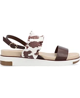 Journee Collection Women's Riya Contrast Sandals