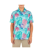 Hurley Men's H2O-dri Ace Fiesta Mesh Short Sleeve Polo Shirt