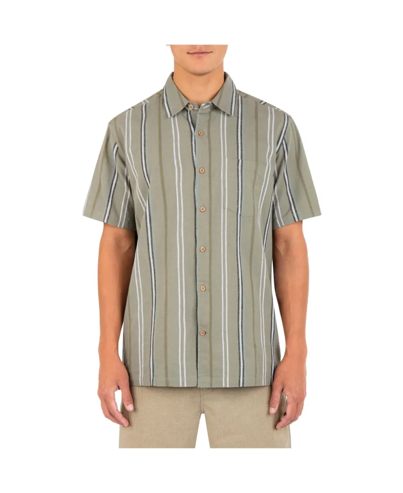 Hurley Men's Rincon Linen Short Sleeve Shirt