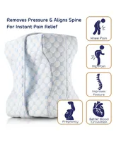 Nestl Memory Foam Knee Spine Alignment Pillow