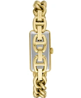 kate spade new york Women's Rosedale Three Hand Quartz Gold-Tone Stainless Steel Watch 32mm